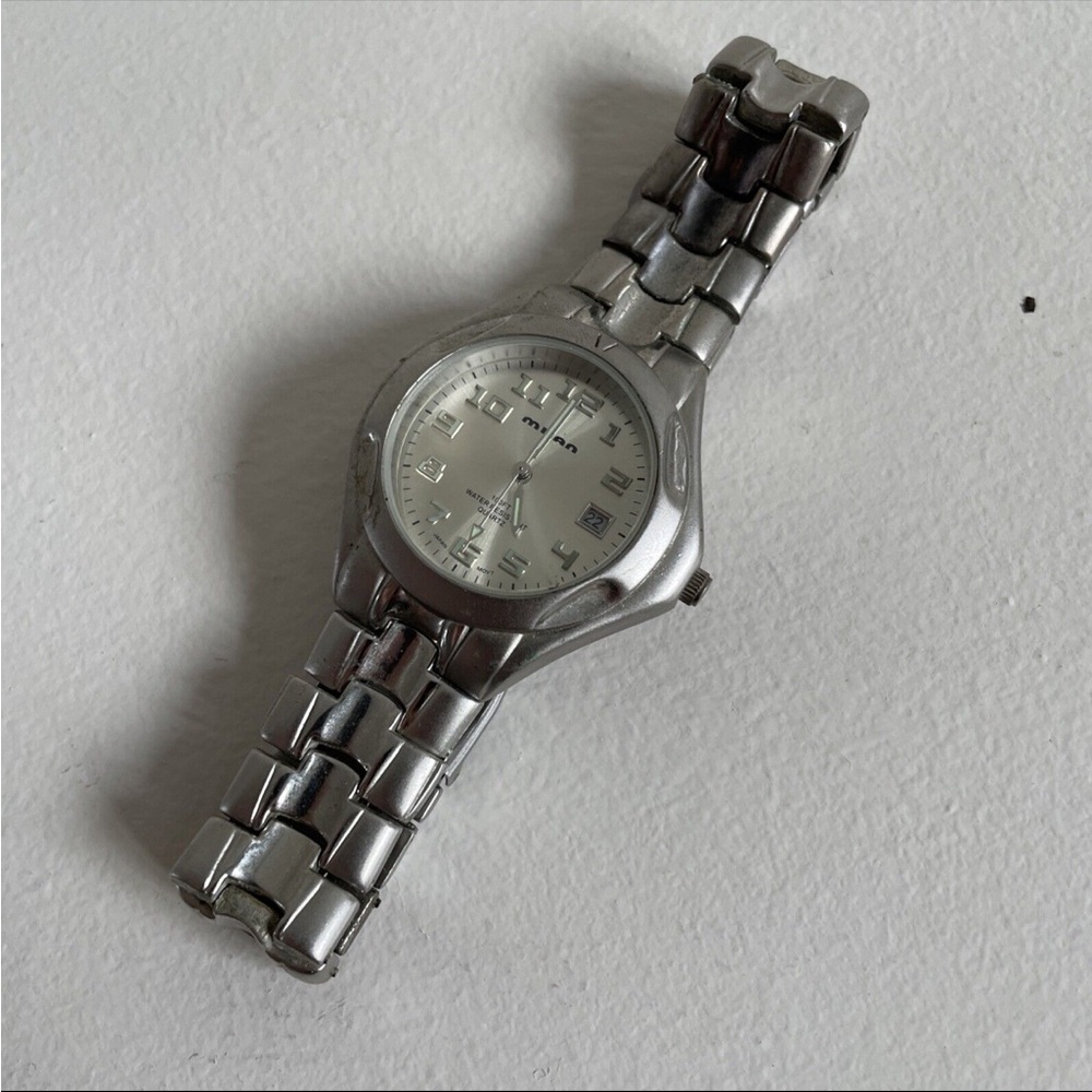 Vintage Milan Water Resistant Stainless Steel Womens Watch